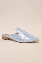 Load image into Gallery viewer, GEM-39 - POINTED TOE SLIP ON MULE FLATS