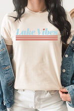 Load image into Gallery viewer, Lake Vibes Summer Fun Water Vacation Graphic Tee