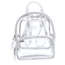 Load image into Gallery viewer, HIGH QUALITY PVC CLEAR BACKPACK