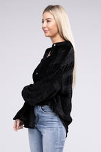 Load image into Gallery viewer, Wrinkle Effect Tiered Shirring Velvet Shirt