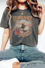 Load image into Gallery viewer, Yellowstone Cowboy Club Comfort Colors Graphic Tee