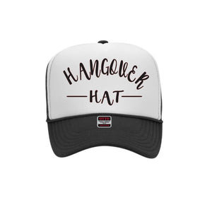 Hanger Over Graphic Two Tone Trucker Hat