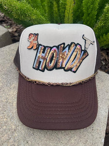 Howdy Patch Trucker Hat