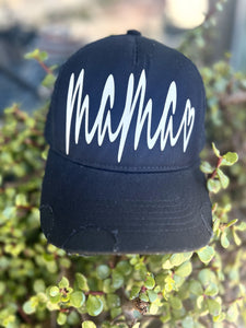 Mama Black Graphic Trucker Hat