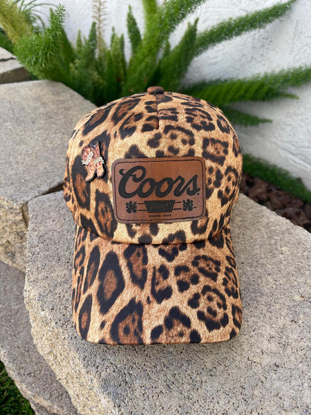 Leopard Patch Hat