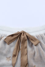 Load image into Gallery viewer, Round Neck Dropped Shoulder Star Print Top and Shorts Lounge Set