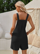 Load image into Gallery viewer, Square Neck Wide Strap Romper
