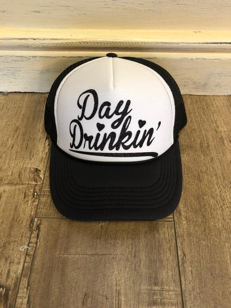 Day Drinkin Black Glitter