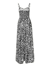 Load image into Gallery viewer, Leopard Sweetheart Neck Cami Dress