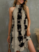 Load image into Gallery viewer, Tie-Dye Grecian Neck Dress