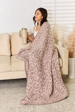 Load image into Gallery viewer, Cuddley Leopard Decorative Throw Blanket