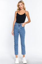 Load image into Gallery viewer, ACTIVE BASIC Ribbed Round Neck Seamless Cami Bodysuit
