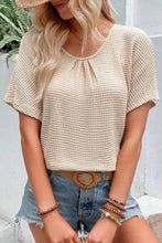 Load image into Gallery viewer, Round Neck Short Sleeve T-Shirt