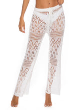 Load image into Gallery viewer, Cutout Straight Swim Pants