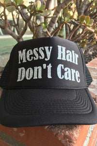 Messy Hair Don't Care Hat