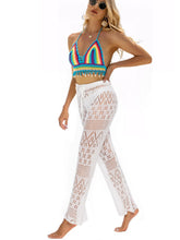 Load image into Gallery viewer, Cutout Straight Swim Pants