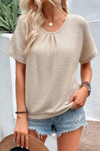 Load image into Gallery viewer, Round Neck Short Sleeve T-Shirt