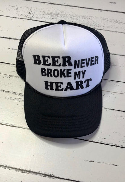 Beer Never Broke My Heart Hat