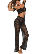 Load image into Gallery viewer, Cutout Straight Swim Pants