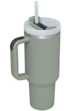 Load image into Gallery viewer, Stainless Steel Tumbler with Upgraded Handle and Straw