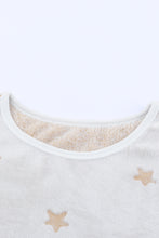 Load image into Gallery viewer, Round Neck Dropped Shoulder Star Print Top and Shorts Lounge Set